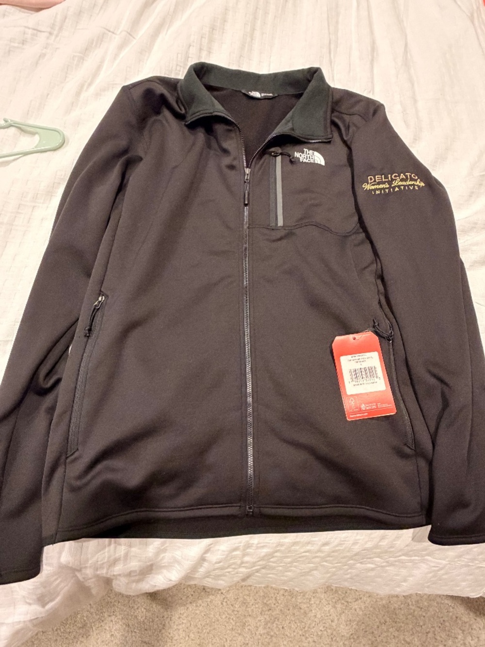 The North Face Women’s Black Fleece Lined Full-Zip Jacket L